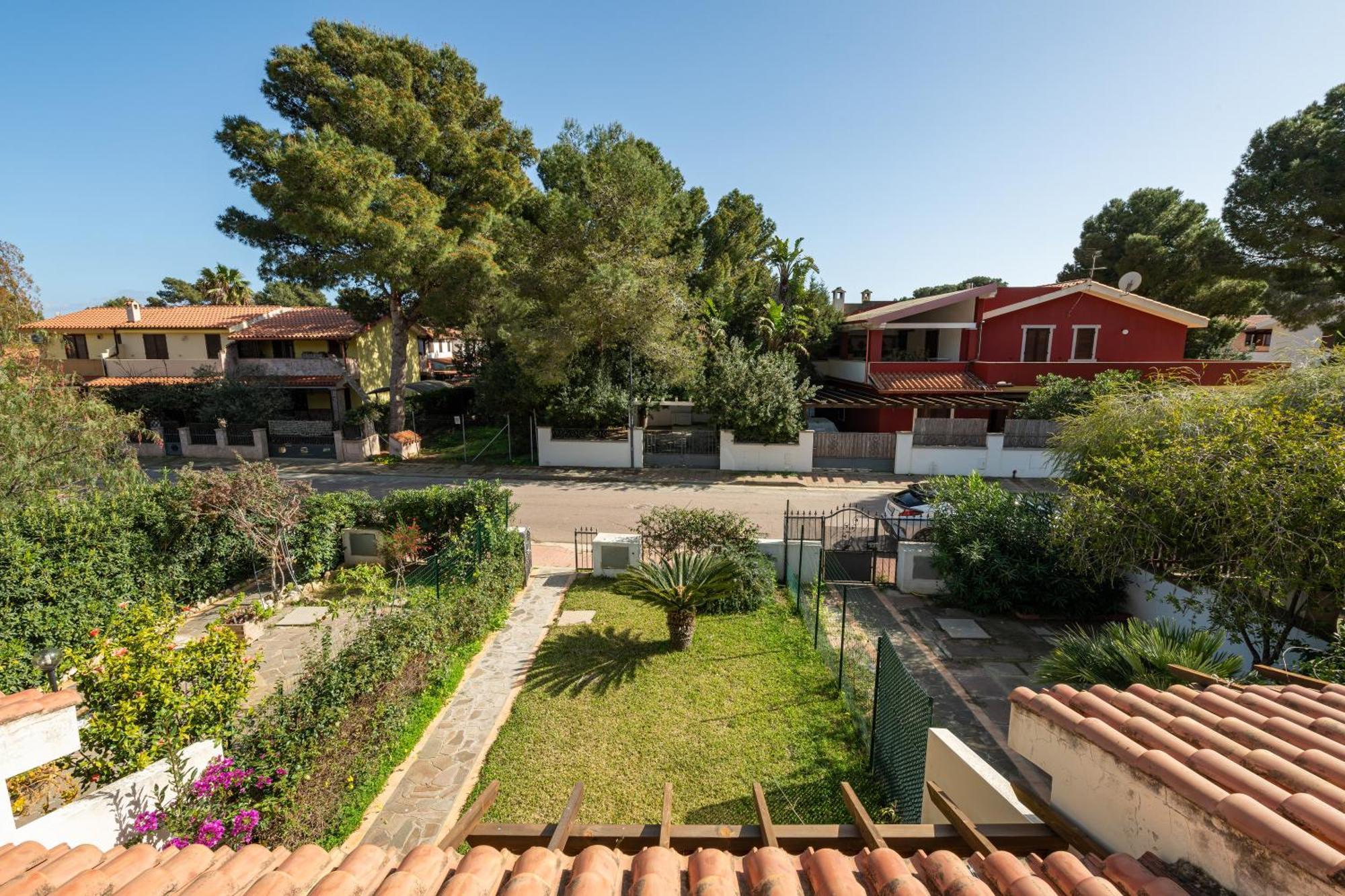 Casa Vacanze Sole E Mare Vila Porto Pino Exterior foto